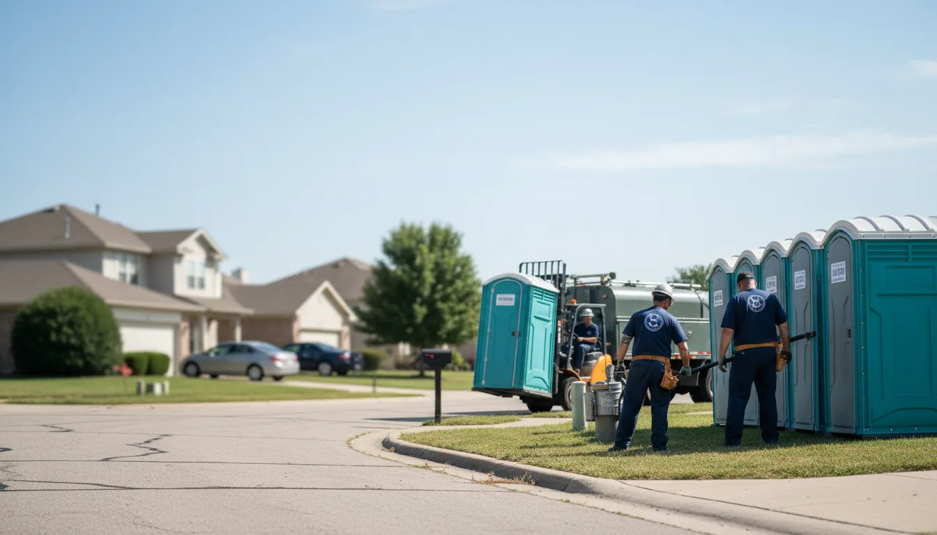 Porta Potty Rental in Burlington, IN near me